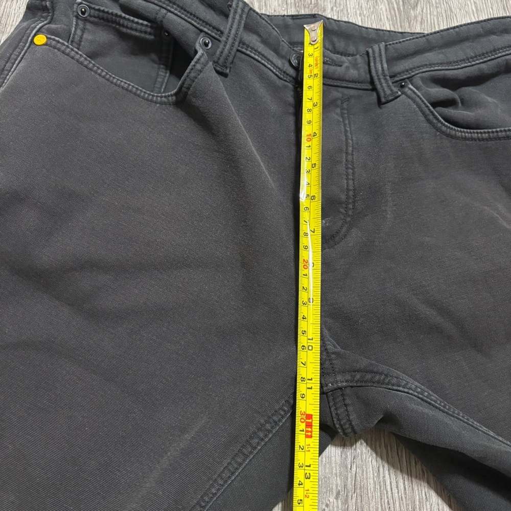 CAT Caterpillar Work Pants Mens 34x32 Black Stretch Canvas Utility Heavy Duty - Picture 11 of 13